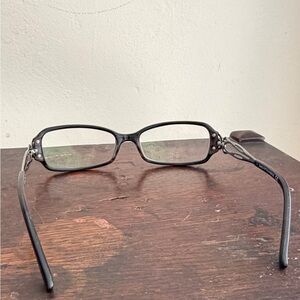 Women’s Fossil Prescription 130 Frista TL2 Eyeglasses Plum Black Like New